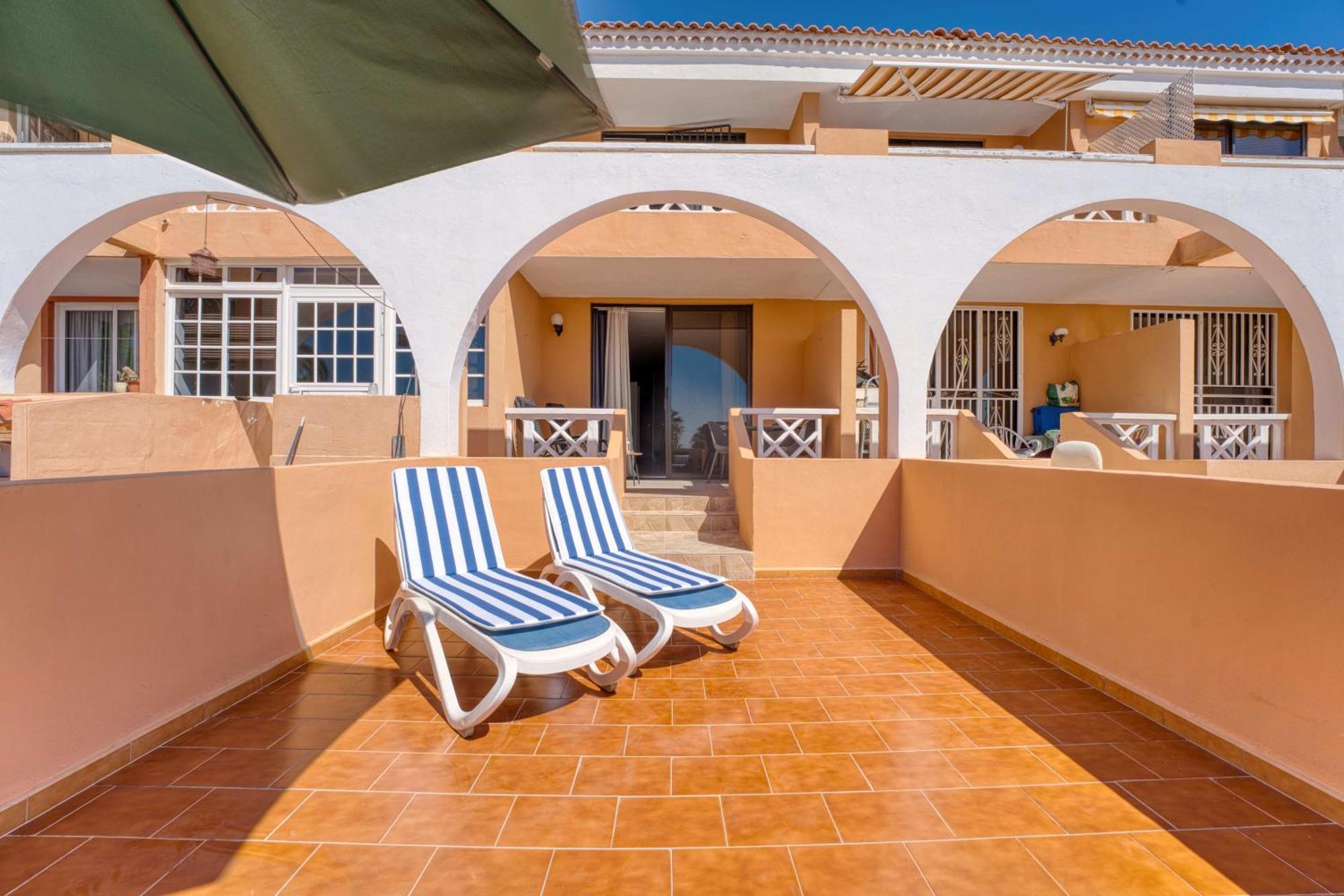 Estudio Con Terraza Y Vistas Espectaculares Ov302 Costa Adeje  Exterior foto